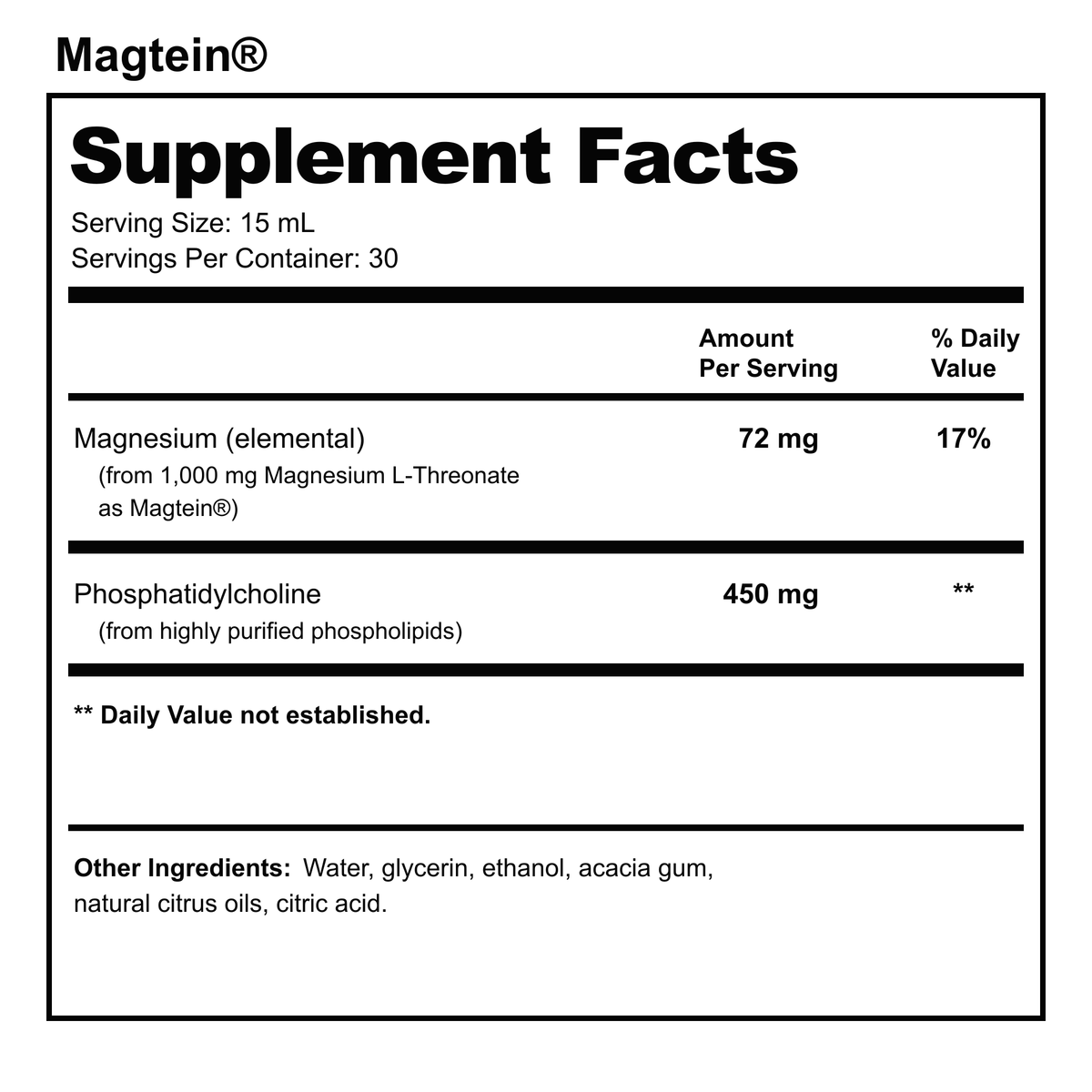 Liposomal Magtein®
